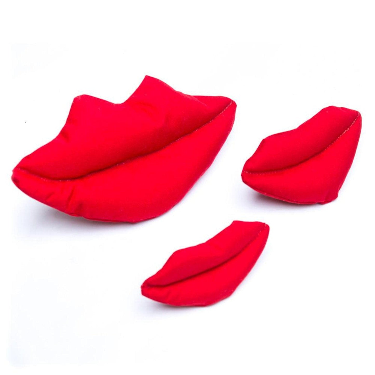 Big Red Lips Squeaky Dog Toy